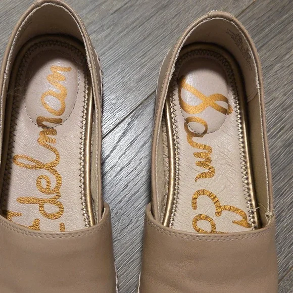 Sam Edelman Krissy Leather Espadrille Flats - Picture 3 of 9